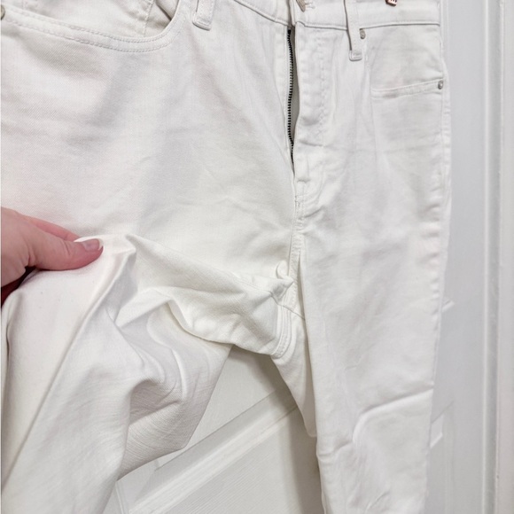 Talbots White Crop Flare Jeans 12 - Picture 5 of 6